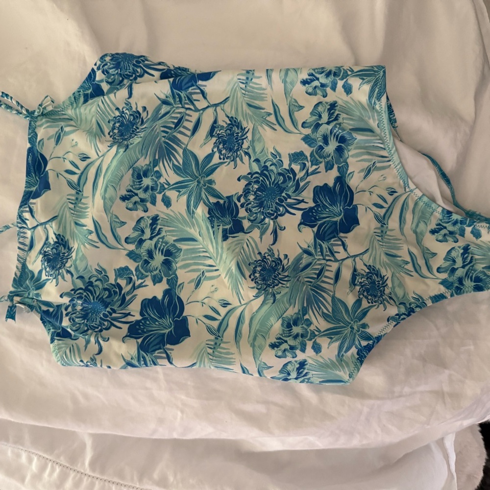 Vilebrequin Blue and White Floral Swimsuit